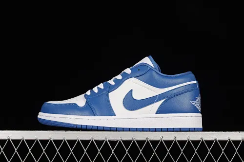 All categories Air Jordan Jordan series basketball shoes Air Jordan 1 Low Air Jordan 1 Low "Dark Marina Blue" AJ1 Joe 1 University Blue DC0774-114